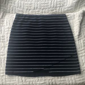 Loft striped skirt